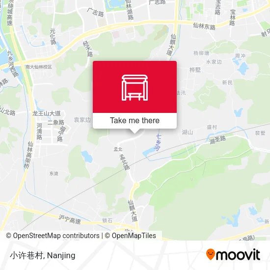 小许巷村 map