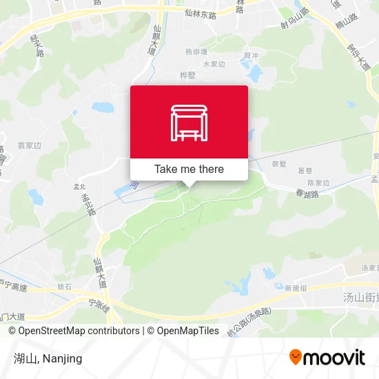 湖山 map