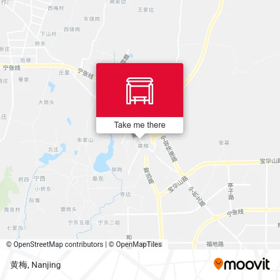 黄梅 map