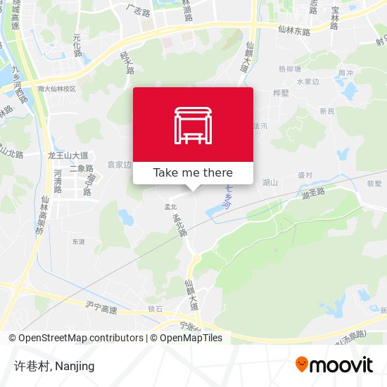许巷村 map