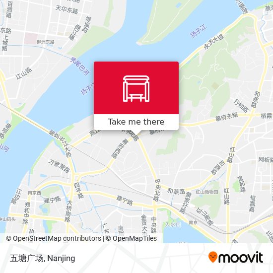 五塘广场 map