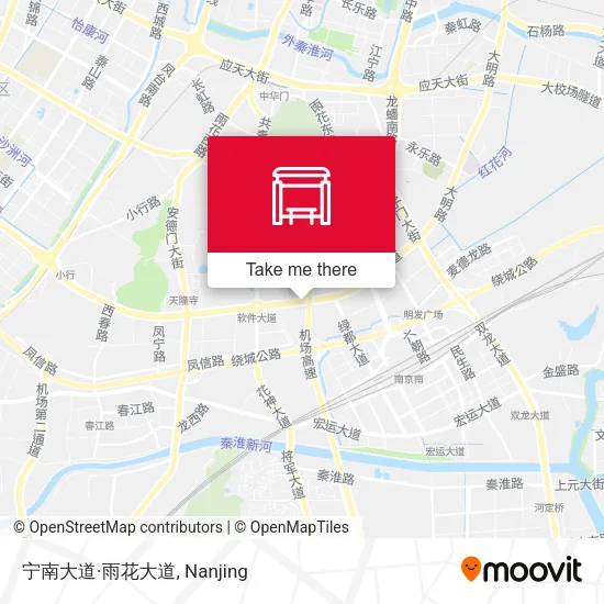 宁南大道·雨花大道 map