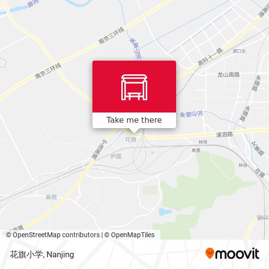 花旗小学 map