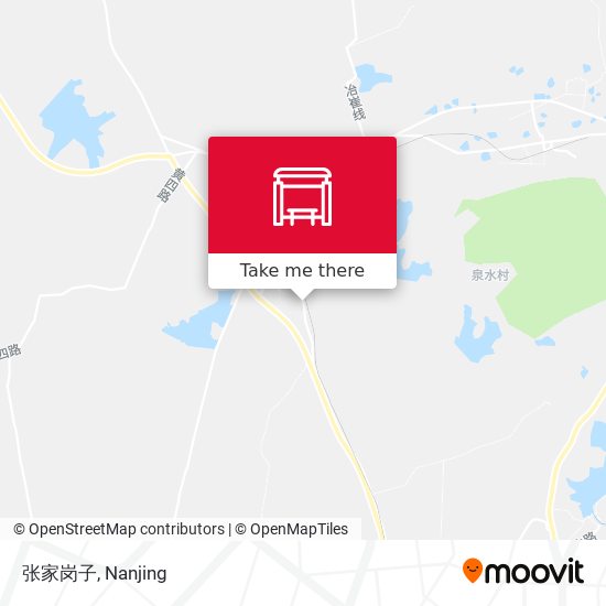 张家岗子 map