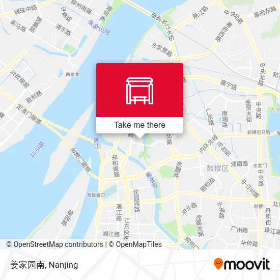 姜家园南 map