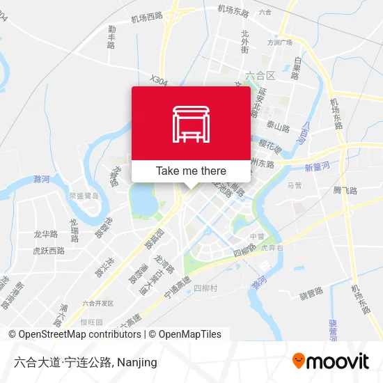 六合大道·宁连公路 map