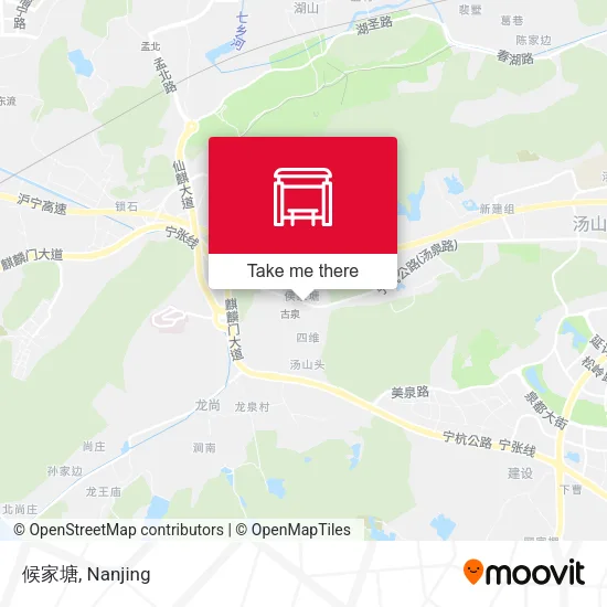 候家塘 map