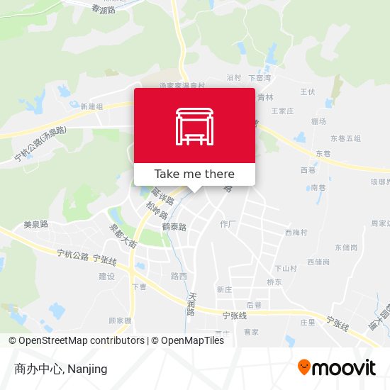 商办中心 map