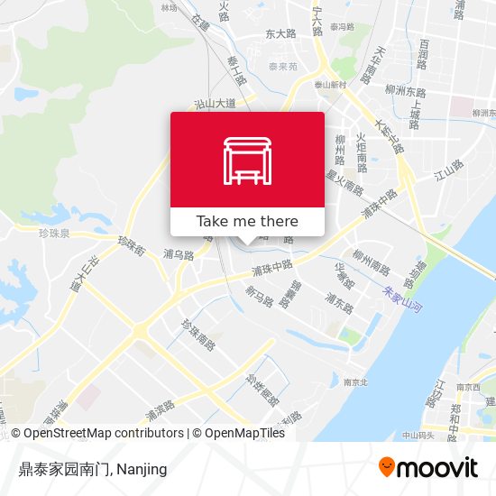 鼎泰家园南门 map