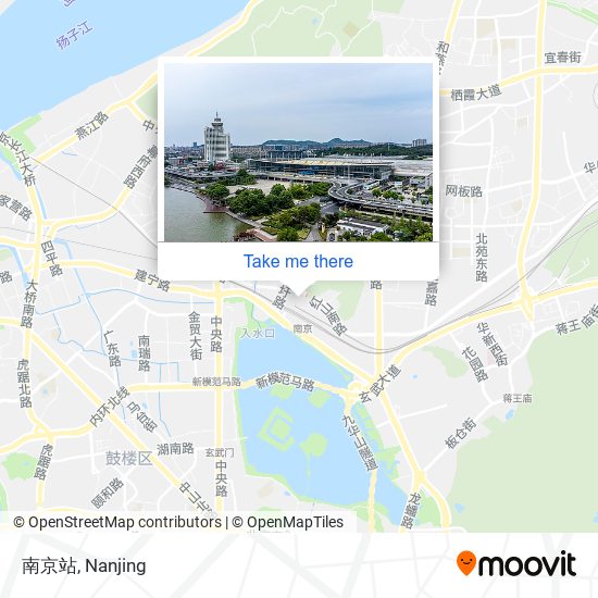 南京站 map