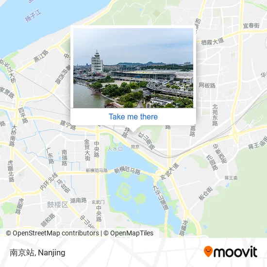 南京站 map