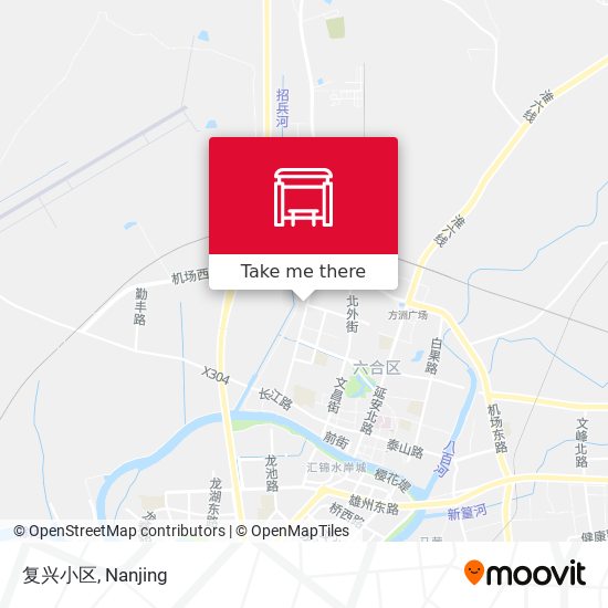 复兴小区 map