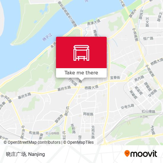 晓庄广场 map