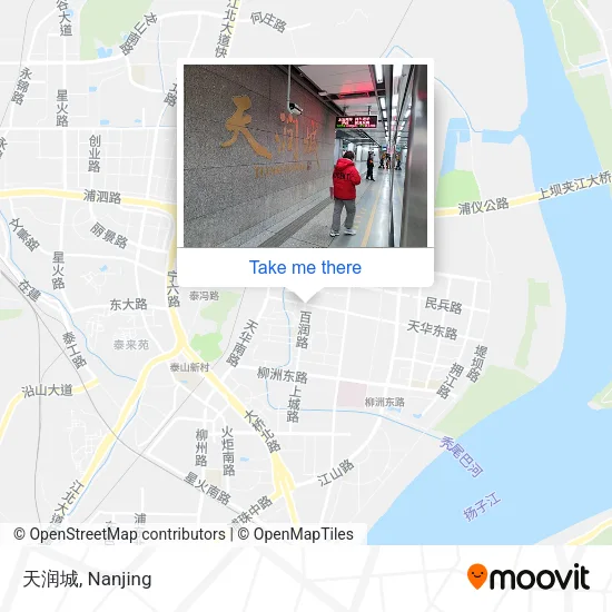 天润城 map