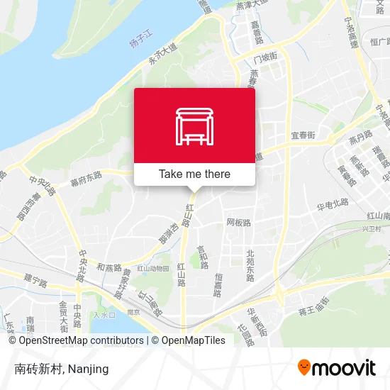 南砖新村 map