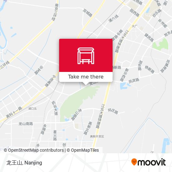 龙王山 map