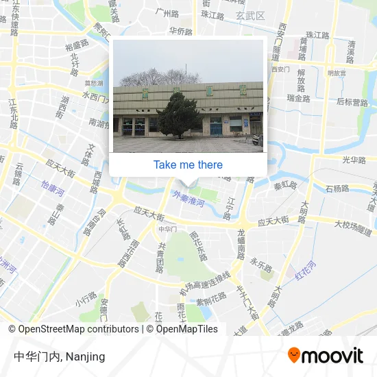 中华门内 map