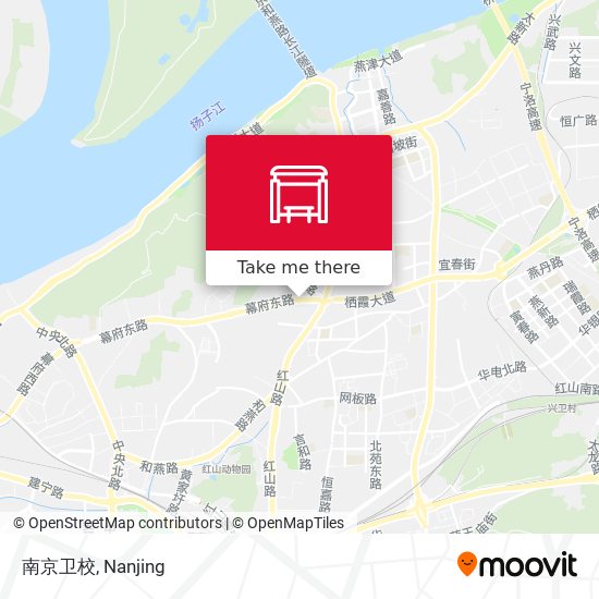 南京卫校 map