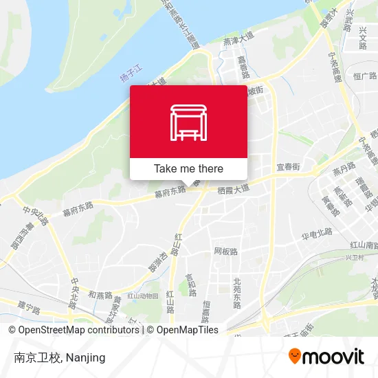 南京卫校 map
