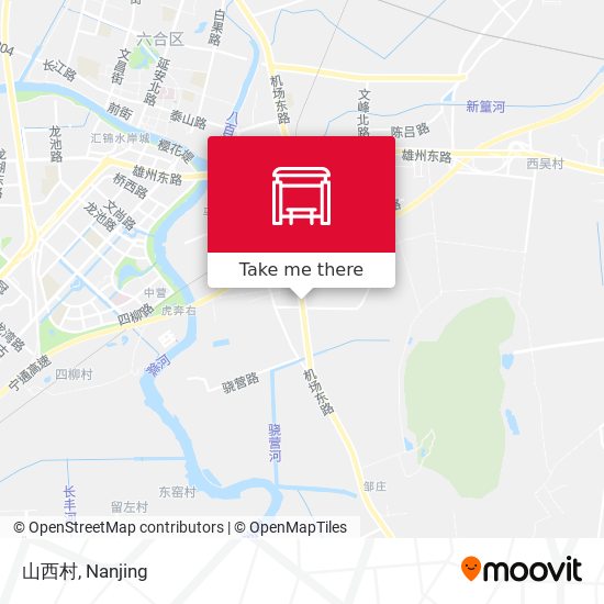 山西村 map
