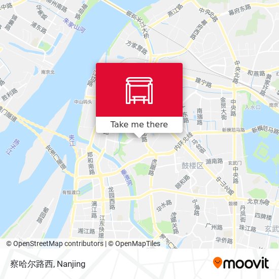 察哈尔路西 map