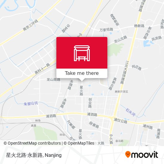 星火北路·永新路 map