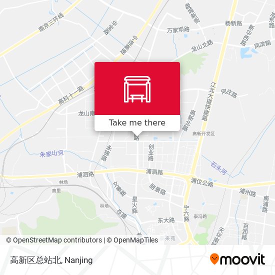高新区总站北 map