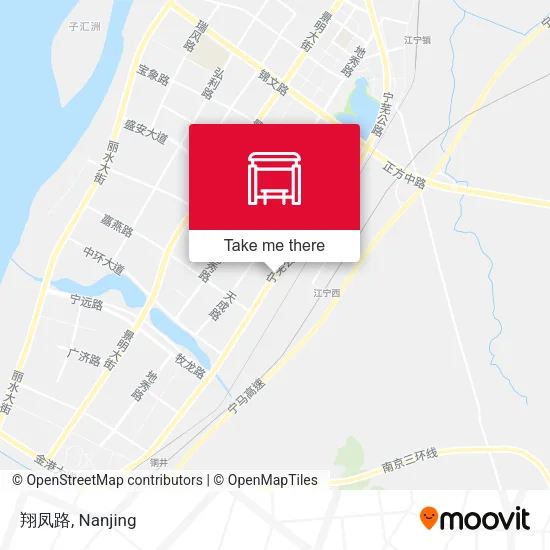 翔凤路 map
