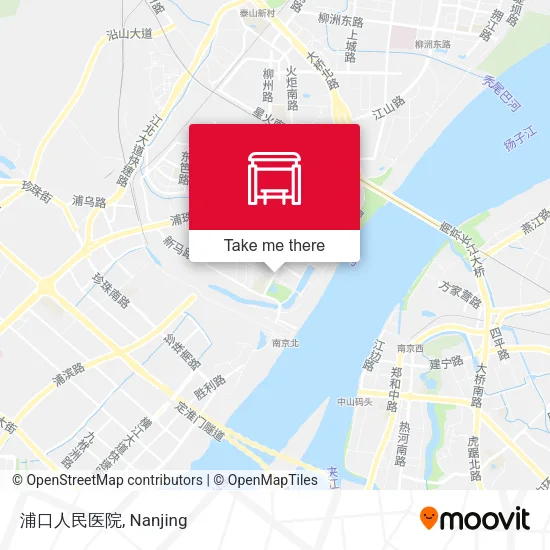 浦口人民医院 map