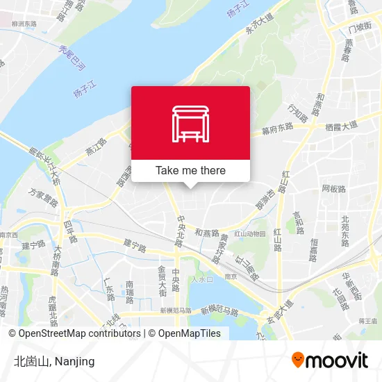 北崮山 map