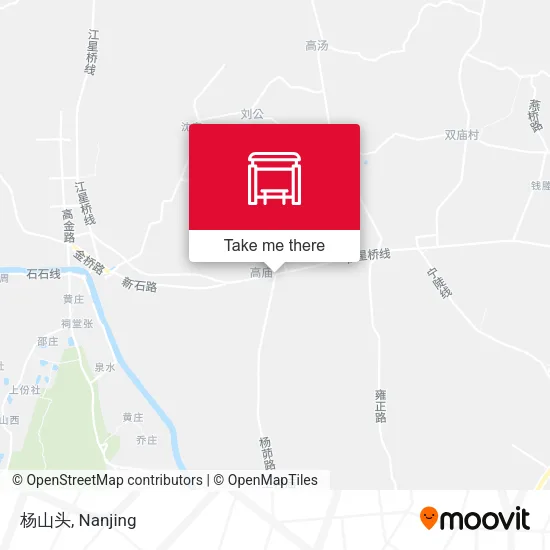 杨山头 map