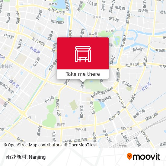 雨花新村 map