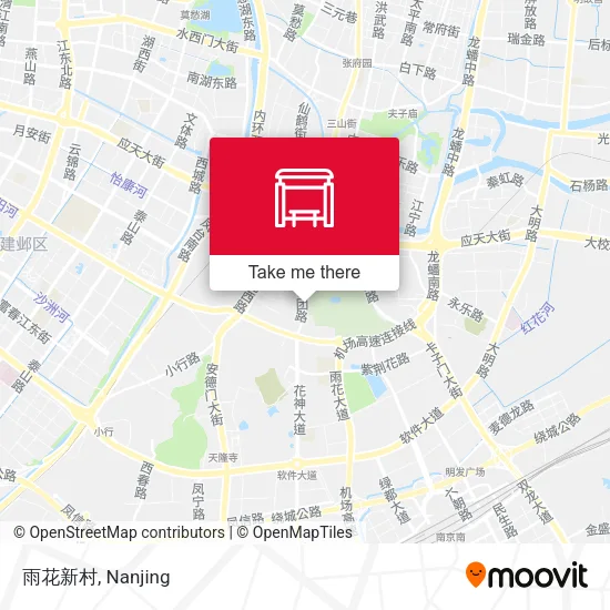 雨花新村 map