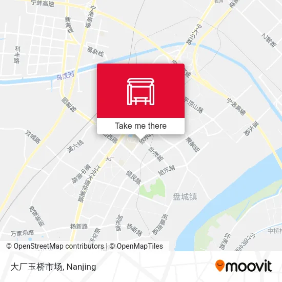 大厂玉桥市场 map