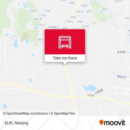 杜村 map