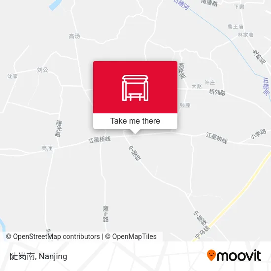 陡岗南 map