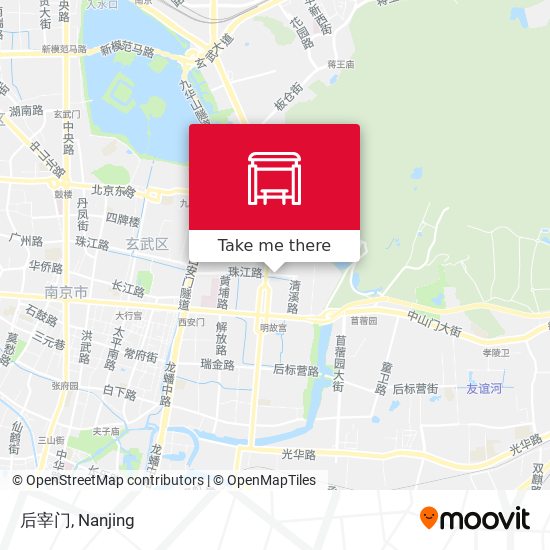 后宰门 map