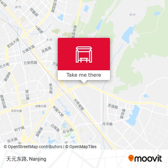 天元东路 map