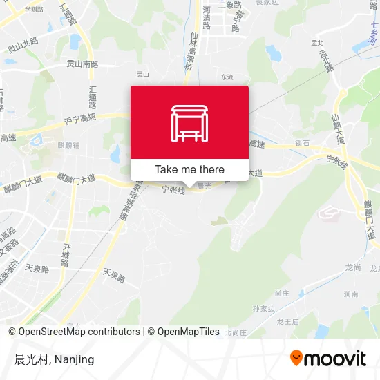 晨光村 map