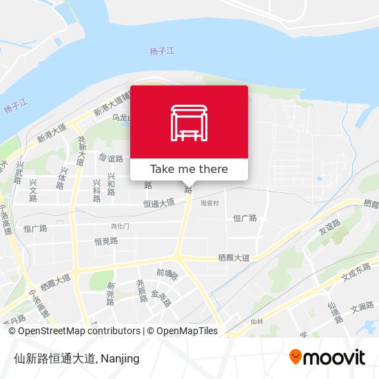 仙新路恒通大道 map