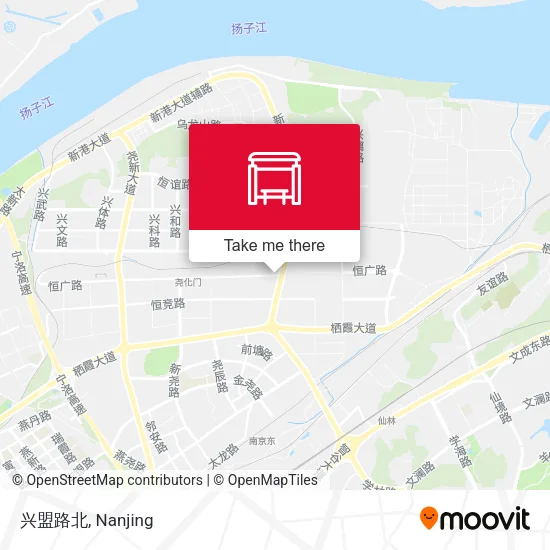 兴盟路北 map