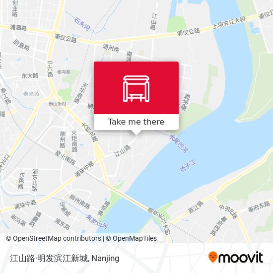 江山路·明发滨江新城 map