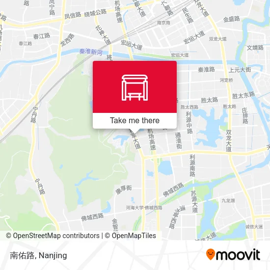 南佑路 map