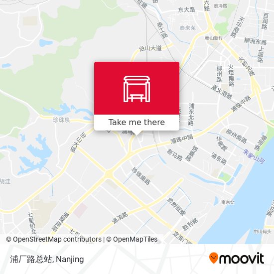 浦厂路总站 map