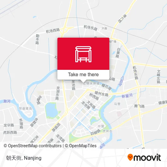 朝天街 map