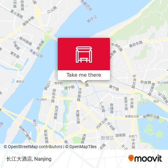 长江大酒店 map