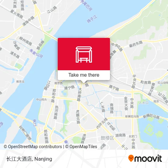 长江大酒店 map
