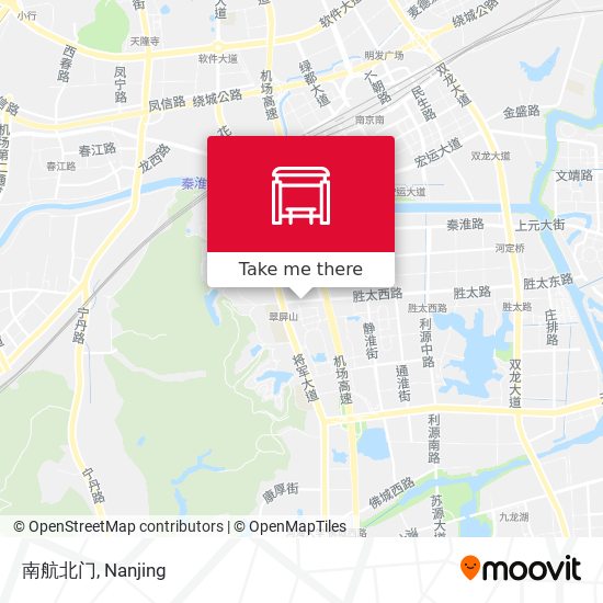 南航北门 map