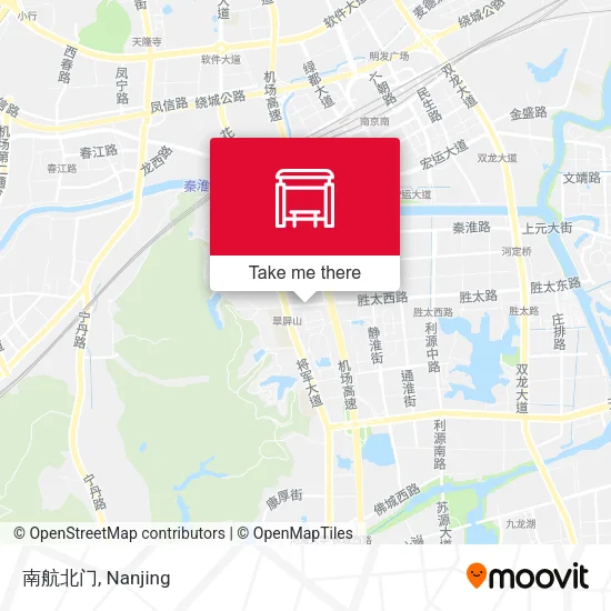 南航北门 map