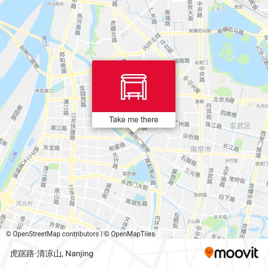 虎踞路·清凉山 map